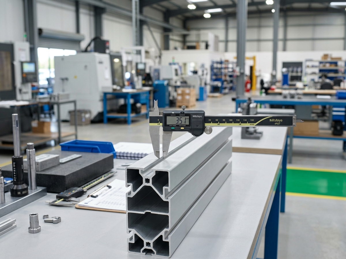 Salco High-Precision Aluminium Extrusions Measuring Facility in Tarapur MIDC, Mumbai